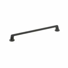 SCHAUB 204-MB Schaub  12" Center to Center Northport Flat Cabinet Pull Matte Black Finish