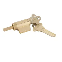 Schlage Commercial 21020S123606 ALX Series Convention Cylinder S123 Keyway Satin Brass Finish