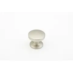 SCHAUB 211-15 Schaub  1-3/8" Northport Round Cabinet Knob Satin Nickel Finish