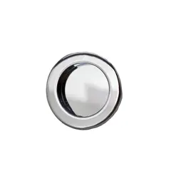 Emtek 2211US26 Round Flush Pull Polished Chrome Finish