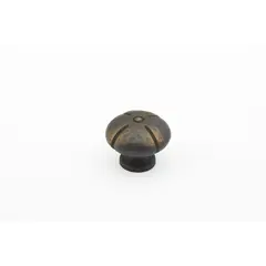 SCHAUB 250-ABZ Schaub  1-3/8" Siena Round Cabinet Knob Ancient Bronze Finish