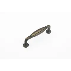 SCHAUB 255-ABZ Schaub  96mm Center to Center Siena Cabinet Pull Ancient Bronze Finish