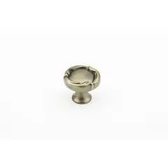 SCHAUB 260-AN Schaub  1-5/16" French Farm Round Cabinet Knob Antique Nickel Finish