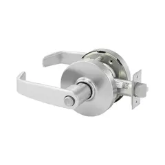 Sargent 3010XG17LB26D Utility Asylum Institutional Double Cylinder Lever Lock Grade 1 with B Lever and L Rose with Schlage Prep and ASA Strike Satin Chrome Finish