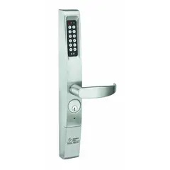 Adams Rite 309001626 eForce Keyless Keypad Entry Lock Satin Chrome Finish