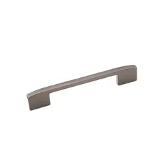 SCHAUB 312-BC Schaub  96mm to 128mm Center to Center Sorrento Cabinet Pull Black Chrome Finish