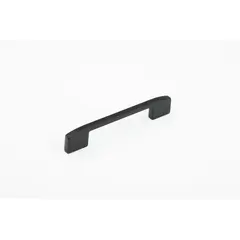 SCHAUB 312-MB Schaub  96mm to 128mm Center to Center Sorrento Cabinet Pull Matte Black Finish