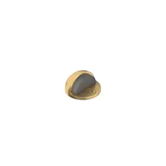 Baldwin 4000044 1" Dome Floor Bumper Lifetime Satin Brass Finish