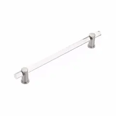 SCHAUB 402-15 Schaub  12" Center to Center Lumiere Appliance Pull Satin Nickel Finish