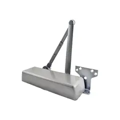 LCN Closers 4040XPHWPAAL Parallel Arm Super Smoothee Heavy Duty Adjustable 1-6 Surface Mounted Hold Open Door Closer with TBSRT Thru Bolts 689 Aluminum Finish