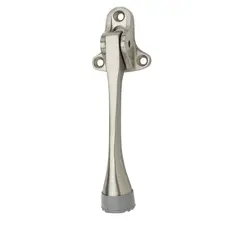 Baldwin 4105150 5" Lever Door Holder Satin Nickel Finish