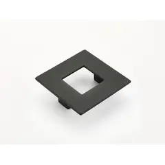 SCHAUB 443-MB Schaub  64mm Center to Center Square Finestrino Cabinet Pull Matte Black Finish