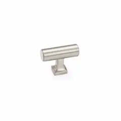 SCHAUB 473-15 Schaub  1-5/8" Haniburton Cabinet T Knob Satin Nickel Finish