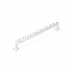 SCHAUB 478-PN Schaub  8" Center to Center Haniburton Cabinet Pull Polished Nickel Finish