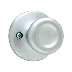 Kwikset 488T-26D Tylo Knob Half Dummy Lock Satin Chrome Finish