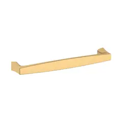 Baldwin 4976044 6" Center to Center Palm Springs Cabinet Pull Lifetime Satin Brass Finish