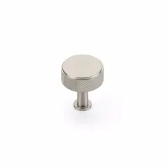 SCHAUB 5002-BN Schaub  1-1/4" Center to Center Pub House Knurled Cabinet Knob Brushed Nickel Finish