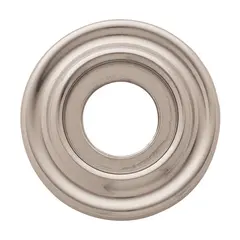 Baldwin 5002055I Single 1-3/4" Passage Rose Lifetime Bright Nickel Finish