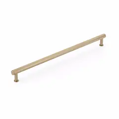 SCHAUB 5018A-SSB Schaub  18" Center to Center Pub House Knurled Appliance Pull Signature Satin Brass Finish