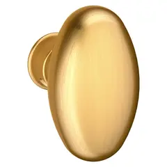 Baldwin 5025044IMR Single 5025 Knob Less Rose Lifetime Satin Brass Finish