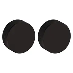 Baldwin 5054102MR Pair 5054 Knurled Knob Less Rose Oil Rubbed Bronze Finish