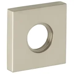 Baldwin 5056056I Single 2" Square Passage Rose Lifetime Satin Nickel Finish