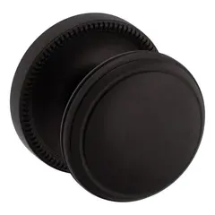 Baldwin 5069102IDM Preconfigured 5069 Knob with 5076 Rose Half Dummy Lock Oil Rubbed Bronze Finish