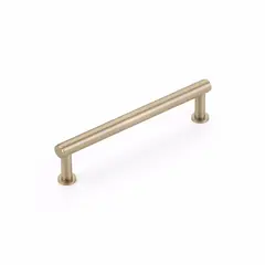 SCHAUB 5105-SSB Schaub  5" Center to Center Pub House Cabinet Pull Signature Satin Brass Finish