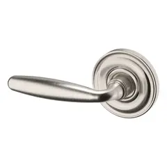 Baldwin 5106056RDM Preconfigured 5106 Lever with 5048 Rose Right Hand Half Dummy Lock Lifetime Satin Nickel Finish