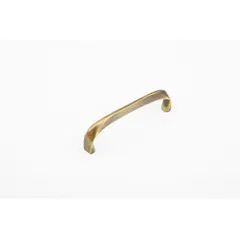 SCHAUB 511-LTBZ Schaub  4" Center to Center Arched Italian Contemporary Cabinet Pull Light Bronze Finish