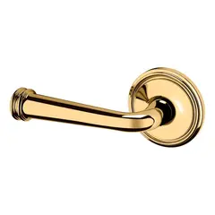 Baldwin 5116003LDM Preconfigured 5116 Lever with 5070 Rose Left Hand Half Dummy Lock Lifetime Brass Finish