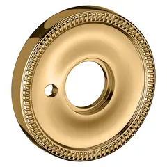 Baldwin 5129003 2-5/8" Privacy Rose Lifetime Brass Finish