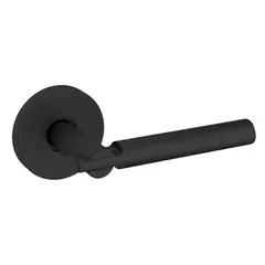 Baldwin 5161190RDM Preconfigured 5161 Lever with 5046 Rose Right Hand Half Dummy Lock Satin Black Finish