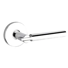 Baldwin 5161260RMR Single Right Hand 5161 Lever Less Rose Bright Chrome Finish