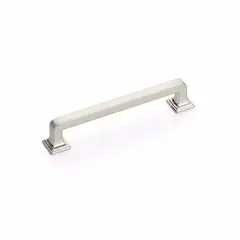 SCHAUB 523-BN Schaub  5" Center to Center Menlo Park Cabinet Pull Brushed Nickel Finish