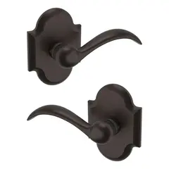 Baldwin 5452V112PASS Passage Preconfigured 5452V Lever with R030 Rose Venetian Bronze Finish