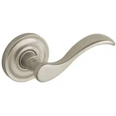 Baldwin 5455V056RMR Single Right Hand 5455V Lever Less Rose Lifetime Satin Nickel Finish