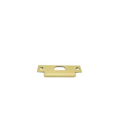 Baldwin 5510060ASTR ASA Strike Satin Brass and Brown Finish