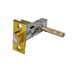 Baldwin 5513031P 2-3/8" Estate Lever Privacy Latch Unlacquered Brass Finish