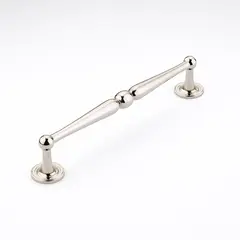 SCHAUB 580-PN Schaub  8" Center to Center Atherton Cabinet Pull Polished Nickel Finish