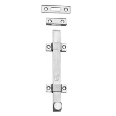 Rockwood 580826D 8" Surface Bolt Satin Chrome Finish