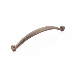 SCHAUB 64-8-BBZ Schaub  Cabriole 8" Center to Center Cabinet Pull Brushed Bronze Finish