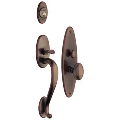 Baldwin 6560112ENTR Lexington Single Cylinder Entry Mortise Trim Venetian Bronze Finish