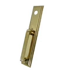 Baldwin 6605003 Tremont Active Exterior Mortise Trim Lifetime Brass Finish