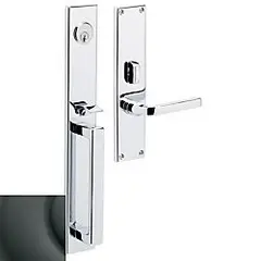 Baldwin 6976102LENT Minneapolis Left Hand Single Cylinder Entry Mortise Lock Trim Oil Rubbed Bronze Finish