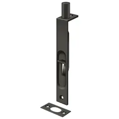 Deltana 6FBS10B 6" Flush Bolt; Heavy Duty; Square; Oil Rubbed Bronze Finish