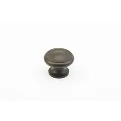 SCHAUB 704-10B Schaub  1-1/2" Colonial Cabinet Knob Oil Rubbed Bronze Finish