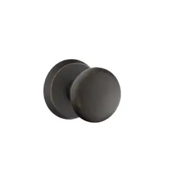 Emtek 7056WCMB Winchester Knob Dummy Pair with Style # 2 Rose for 1-3/8" to 2" Door Medium Bronze Finish