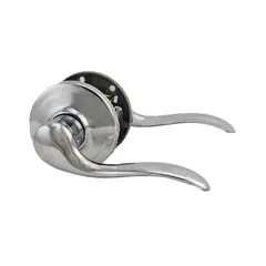 Kwikset 720TNL-26 Tustin Lever Passage Door Lock with 6AL Latch and RCS Strike Bright Chrome Finish