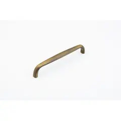 SCHAUB 737-ALB Schaub  6" Center to Center Traditional Cabinet Pull Antique Light Brass Finish